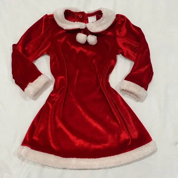 Dresses | Girls Christmas Dress Red And White Size Size 4t | Poshmark
